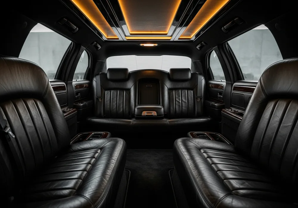 Executive limo interior